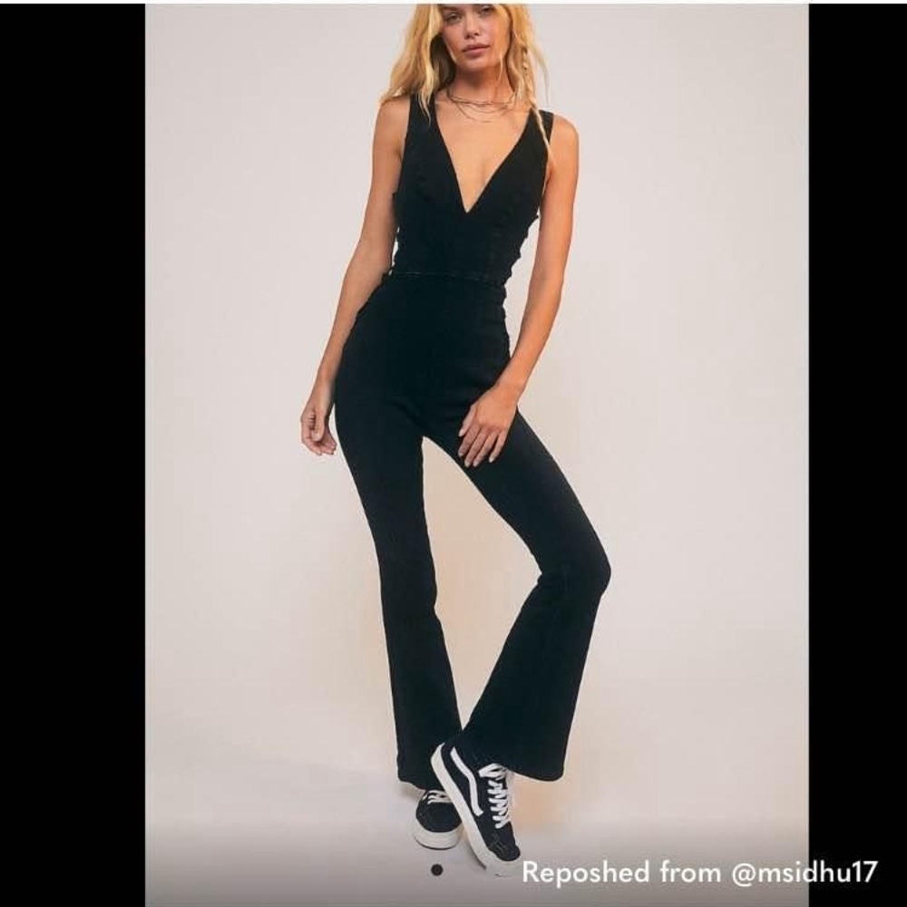 Geanie lace-up jumpsuit Free People